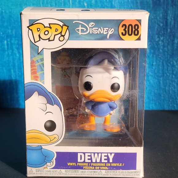 Funko Pop Dewey from DuckTales - Picture 3 of 3
